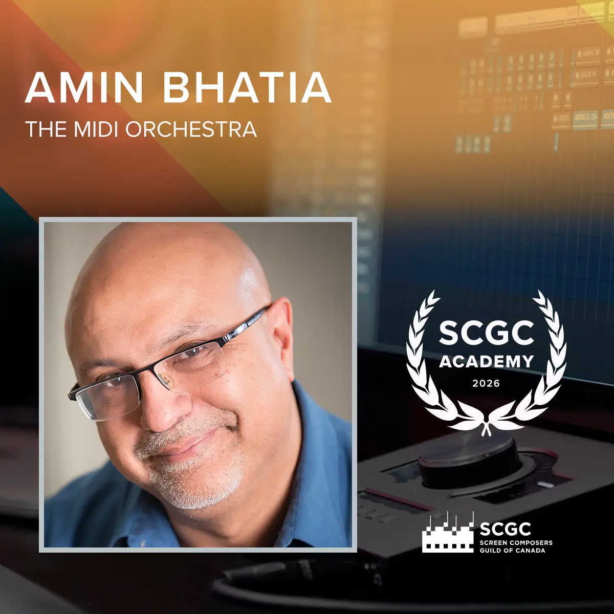 SCGC Academy - Amin Bhatia: The Midi Orchestra: Intermediate - Online